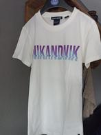 Nik en nik t shirt wit lila lichtblauw 164 mt 14, Ophalen of Verzenden, Nieuw, Meisje, Shirt of Longsleeve