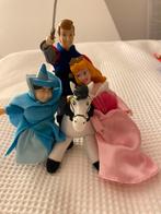 Disney figuren: doornroosje, prins, paard en fee, van AH, Verzamelen, Ophalen of Verzenden, Zo goed als nieuw, Beeldje of Figuurtje