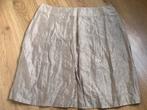 Gerry weber beige taupe glanzend rokje 48, Beige, Maat 46/48 (XL) of groter, Ophalen of Verzenden, Zo goed als nieuw