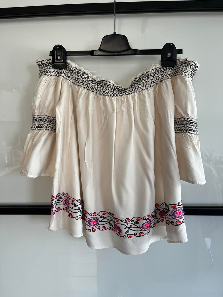 GEORGE Blouse maat 42, Kleding | Dames, Ophalen of Verzenden, Zo goed als nieuw, Maat 42/44 (L), Beige