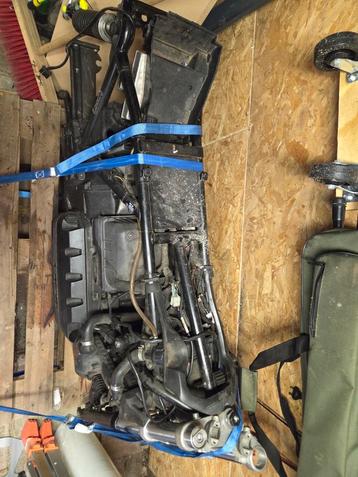 BMW K100 Caferacer Frame met Blok & Kenteken beschikbaar voor biedingen