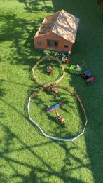 Schleich manege, Schleich paarden, playmobil paardentrailer, Kinderen en Baby's, Speelgoed | Overig, Ophalen