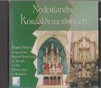 CD - HARM HOEVE - NEDERLANDSE KORAALBEWERKINGEN, Cd's en Dvd's, Cd's | Klassiek, Ophalen of Verzenden, Classicisme, Gebruikt, Kamermuziek
