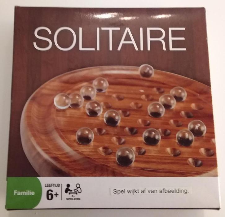 bordspel reisspelletje Solitaire - NIEUW, Hobby en Vrije tijd, Gezelschapsspellen | Bordspellen, Nieuw, Een of twee spelers, Reisspel