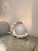 Vintage Schelp Lamp / Oester Lamp Keramiek, Huis en Inrichting, Lampen | Tafellampen, Ophalen, Zo goed als nieuw, Minder dan 50 cm