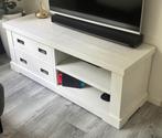 TV meubel, wit, Henders en Hazel, Ophalen, Gebruikt, 100 tot 150 cm, Minder dan 100 cm