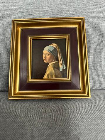 Reproductie meisje met Parel, van Delft beschikbaar voor biedingen