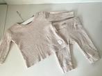 Feetje wafel pyama Setje Maat 62 beige, Ophalen of Verzenden, Zo goed als nieuw, Jongetje of Meisje, Setje
