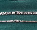 2x KONINGS KETTING (zilver925) 60cm, Ophalen of Verzenden, Gebruikt, Zilver, Overige materialen