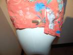 Pom Amsterdam koraal kleurige blouse dieren print kleur 42, Overige kleuren, Verzenden, Maat 42/44 (L), Zo goed als nieuw