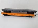 TYCO H0 314B  2 stuks 40 ft Flat Car (US Navy+Union Pacific), Hobby en Vrije tijd, Overige merken, Gebruikt, Gelijkstroom of Wisselstroom