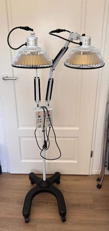 Moxa lamp met dubbele kop - ALS NIEUW beschikbaar voor biedingen