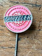 Pin Chrysler, metaal, geverfd. Uit de jaren 60., Ophalen of Verzenden, Zo goed als nieuw, Transport
