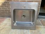 Gootsteen / Wasbak aluminium, Ophalen, Gebruikt, 50 tot 100 cm, Minder dan 25 cm