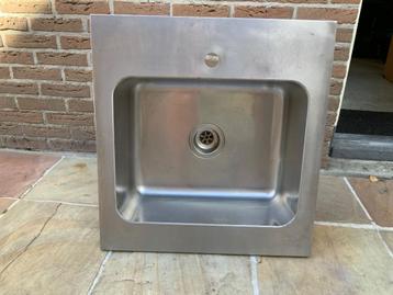 Gootsteen / Wasbak aluminium  beschikbaar voor biedingen