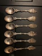 Zilveren Lepels Schepen Serie - 6 Stuks, Antiek en Kunst, Antiek | Bestek, Ophalen