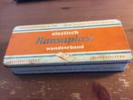 Vintage verbandkist blik Hansaplast. 24 x 10 x 4,5 cm, Ophalen of Verzenden, Gebruikt, Overige