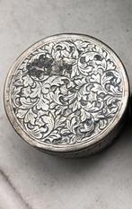 Tabaksdoosje Sirihdoosje/China/Thailand/Indonesië/verzilverd, Ophalen of Verzenden, Gebruikt, Tabaksdoos of Verpakking