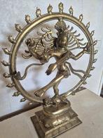 Bronzen Dansende Shiva - India, ca. 40cm, Ophalen, Brons