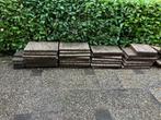 Grindtegels gratis af te halen, Tuin en Terras, Ophalen, Gebruikt, Beton, Terrastegels