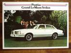 Pontiac Grand LeMans Sedan (1979), Ophalen of Verzenden, Nieuw, Overige merken