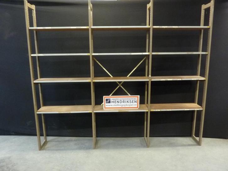 Solide stelling / stellingkast / legbordstelling 304x35x258, Huis en Inrichting, Kasten | Stellingkasten, Gebruikt, Ophalen of Verzenden