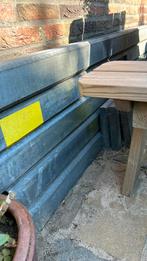 Betonschutting palen en onderplaten, Tuin en Terras, Schuttingen, Ophalen, Overige materialen, 1 tot 2 meter, Nieuw