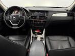 BMW X3 xDrive20d High Executive Leder, Pano, Parkeersensoren, Auto's, BMW, Automaat, Euro 6, 2000 kg, Zwart
