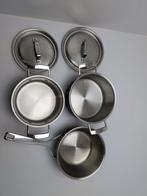 Demeyere Black 5 pannenset 3-delig - nieuw, Huis en Inrichting, Info@mystore.nl, Verzenden, Nieuw, Pannenset