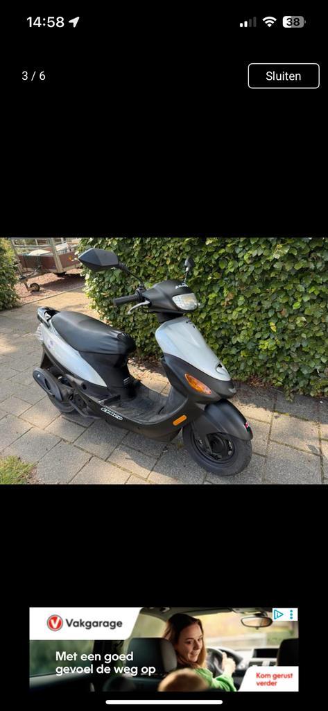 Kymco filly 80cc brom, Fietsen en Brommers, Scooters | Piaggio, Zo goed als nieuw, Overige modellen, Benzine, Ophalen