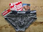 NIEUW Aussiebum Bare Bamboo Grijs brief maat L, Kleding | Heren, Ondergoed, Ophalen of Verzenden, Grijs, Slip