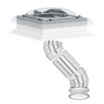 VELUX Daglichtspot Plat Dak TCR 0K14, Ophalen, Nieuw, Dakraam