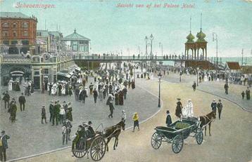 (300-241-011) Scheveningen Gezicht van af het Palace Hotel beschikbaar voor biedingen