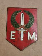 Mouwembleem embleem KNIL, Embleem of Badge, Nederland, Ophalen of Verzenden, Landmacht