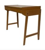 Vintage Kaptafel Compact Bureau Eiken Jaren 70 Design, Gebruikt, Vintage, 50 tot 100 cm, Minder dan 100 cm