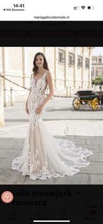 Etoile by ENZOANI - Francesca I Kanten Trouwjurk, Ophalen of Verzenden, Zo goed als nieuw, Wit, Trouwjurk