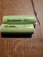 Stuivers 2 rolletjes 1976, Postzegels en Munten, Munten | Nederland, Ophalen of Verzenden, Koningin Juliana, 5 cent