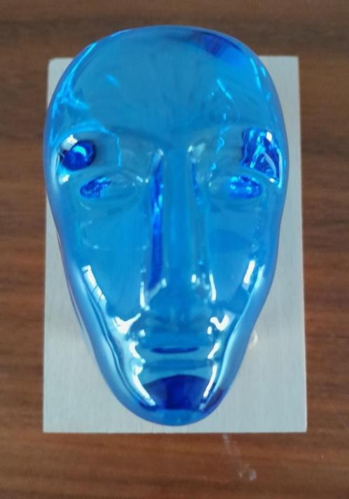 Bertil Vallien hoofd brain blauw, Antiek en Kunst, Kunst | Designobjecten, Verzenden
