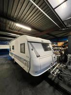 Hobby 560 kmfe “2001” stapelbedden, Caravans en Kamperen, Caravans, Rondzit, Hobby, 7 tot 8 meter, Tot en met 6