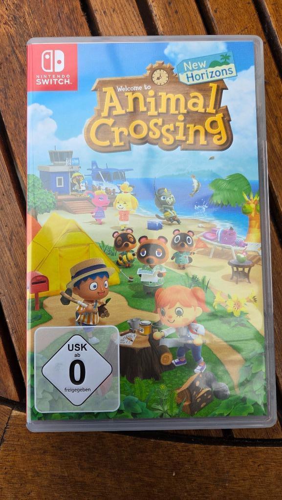 Animal Crossing New Horizons voor Nintendo Switch 1, Spelcomputers en Games, Games | Nintendo Switch, Zo goed als nieuw, Simulatie