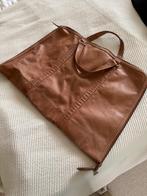 Leren  tas FAB MAN, kleur zwart en kleur cognac, Ophalen of Verzenden, Gebruikt, Zwart, Overige typen