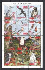 B117 Liberia 1582/91 postfris Vogels, Dier of Natuur, Verzenden, Postfris