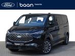 Ford Transit Custom 2.5 Plug-IN Hybrid 233 PK L2H1 Titanium, Auto's, 12 maanden, 4 cilinders, Zwart, Bedrijf