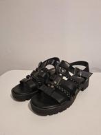 Oxmox Zwarte Sandalen - Maat 41 - Nieuw, Oxmox, Zwart, Nieuw, Sandalen of Muiltjes