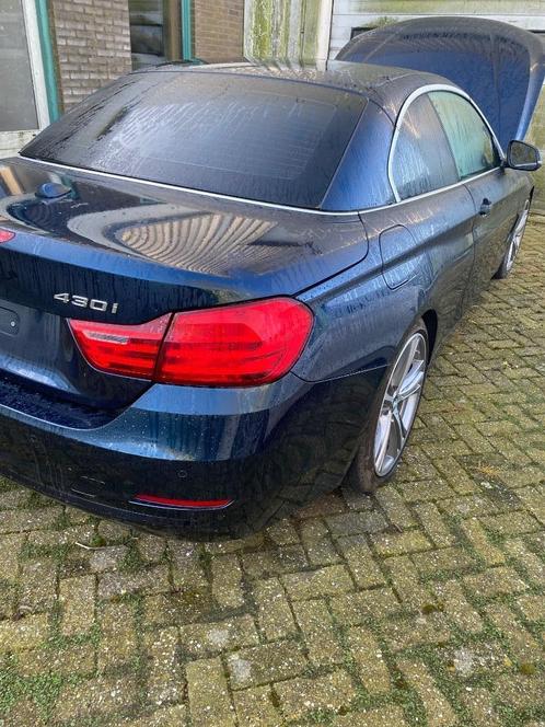 bmw 430 cabrio, Auto's, BMW, Bedrijf, 4-Serie, Benzine, Cabriolet, Automaat, Blauw, Zwart, Achterwielaandrijving, Ophalen