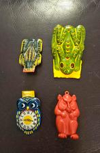 4 Vintage  klik-klak blikken figuren Japan jaren '50/'60, Antiek en Kunst, Ophalen of Verzenden