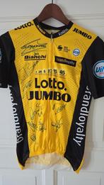Gesigneerd wielerploeg shirt Lotto Jumbo 2018, Ophalen of Verzenden, Zo goed als nieuw, Bovenkleding, Lotto Jumbo