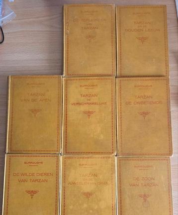 Antieke boeken Tarzan beschikbaar voor biedingen