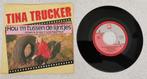 Single Tina Trucker - Hou 'm tussen de lijntjes, Cd's en Dvd's, Vinyl | Nederlandstalig, Ophalen of Verzenden, Gebruikt, Overige formaten