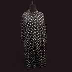 Zwart wit bollen jurk miss etam maat 48, Ophalen of Verzenden, Miss Etam, Gedragen, Jurk